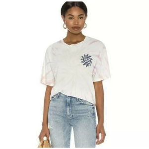 NWT DayDreamer Laurel Canyon Weekend Tee Women's Size M Tie Dye Acid Tie Dye